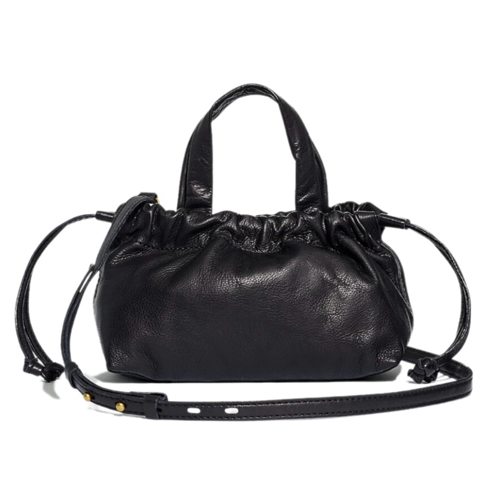 NWT Madewell Piazza Mini Cross Body Bag Black
